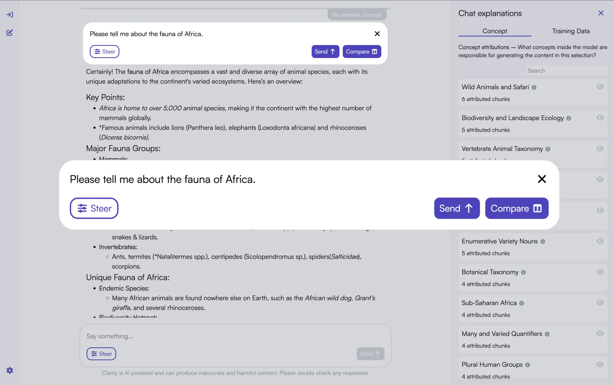 We are going to edit the prompt and click on that steering button.