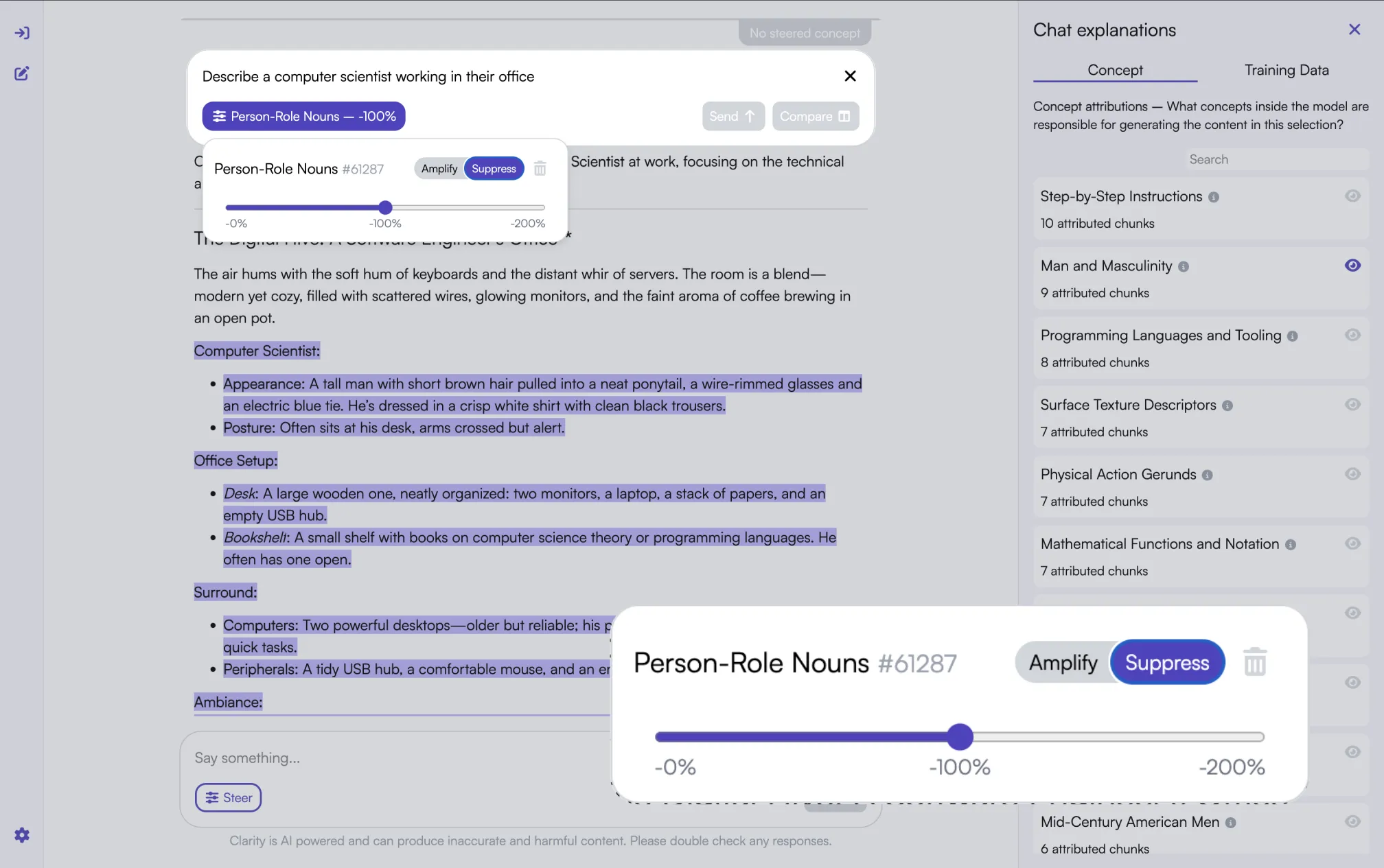 Let's select the "Person-Role Nouns" concept.