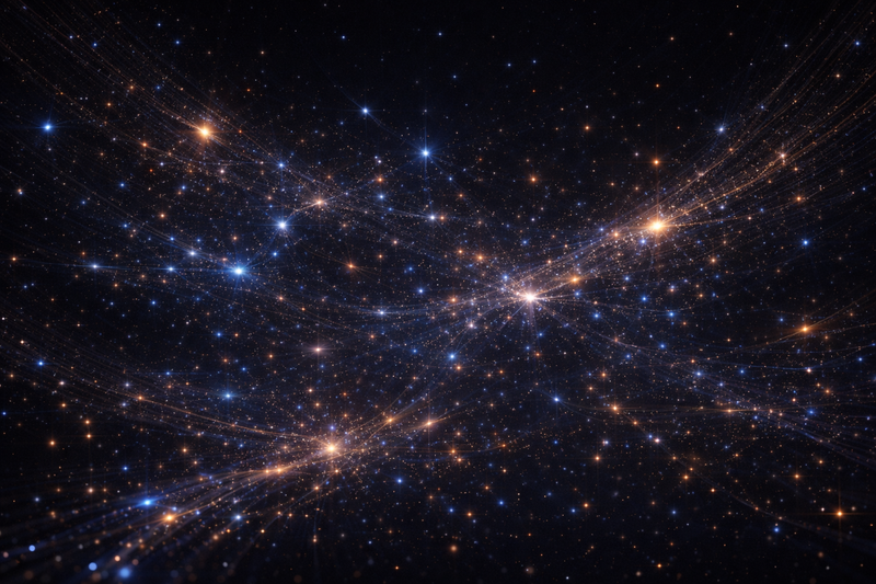 Abstract blue translucent shape on a white background.